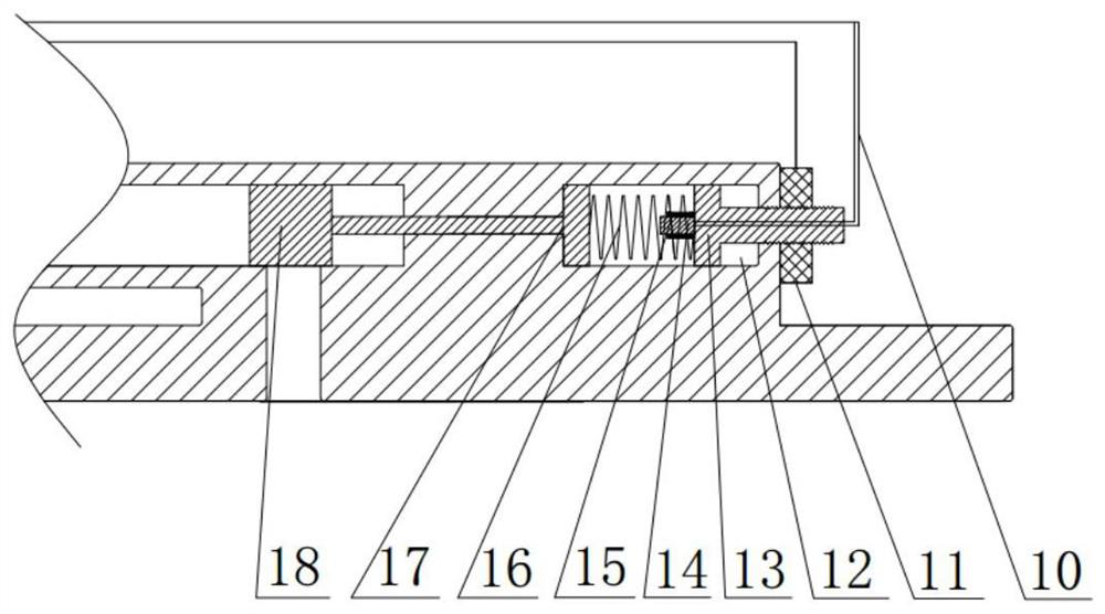 Front-nozzle type electromagnetic recoil reduction device for multi-bomb serial launch artillery