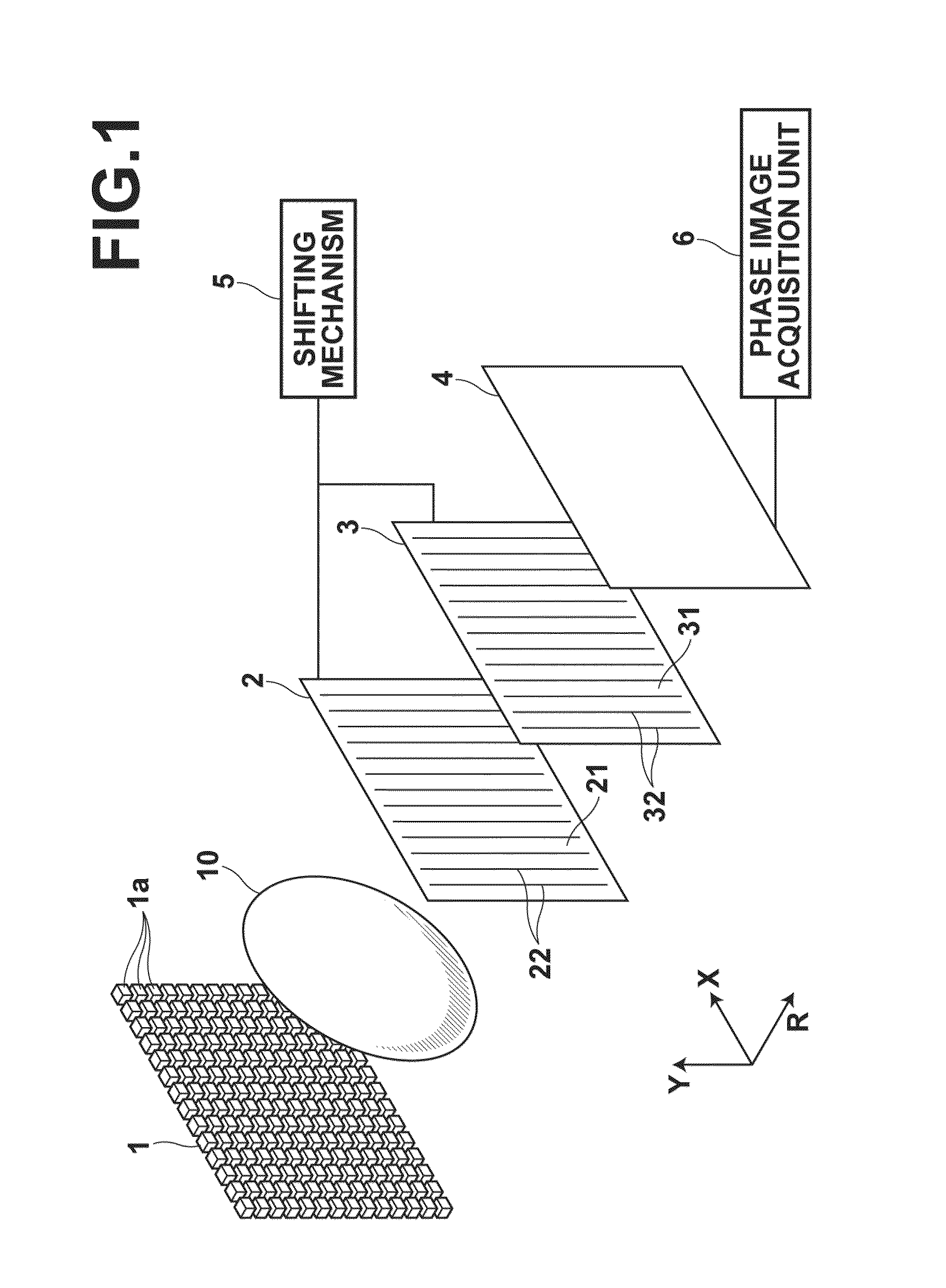 Radiation phase contrast imaging apparatus