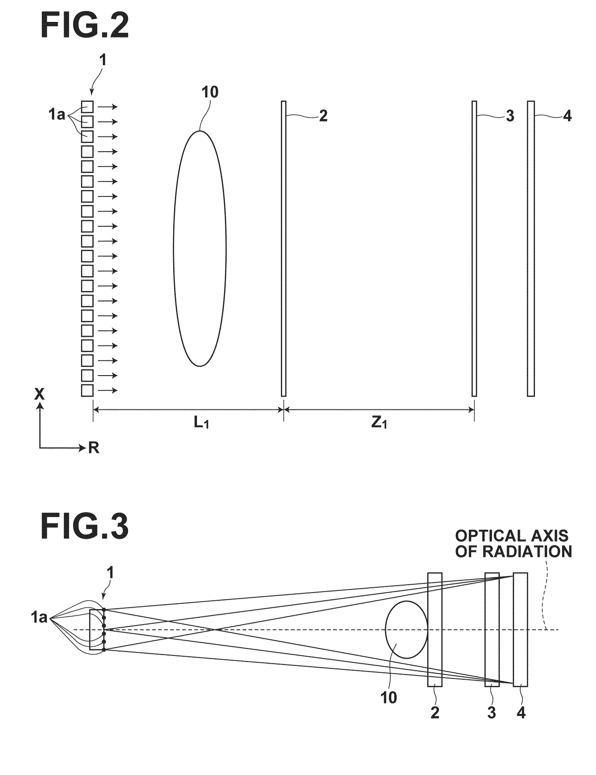 Radiation phase contrast imaging apparatus