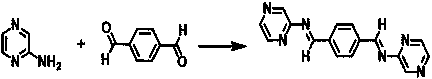 Preparation method of high-efficiency flame retardant containing DOPO (9,10-dihydro-9-oxa-10-phosphaphenanthrene-10-oxide) and aminopyrazine structures and application of flame retardant