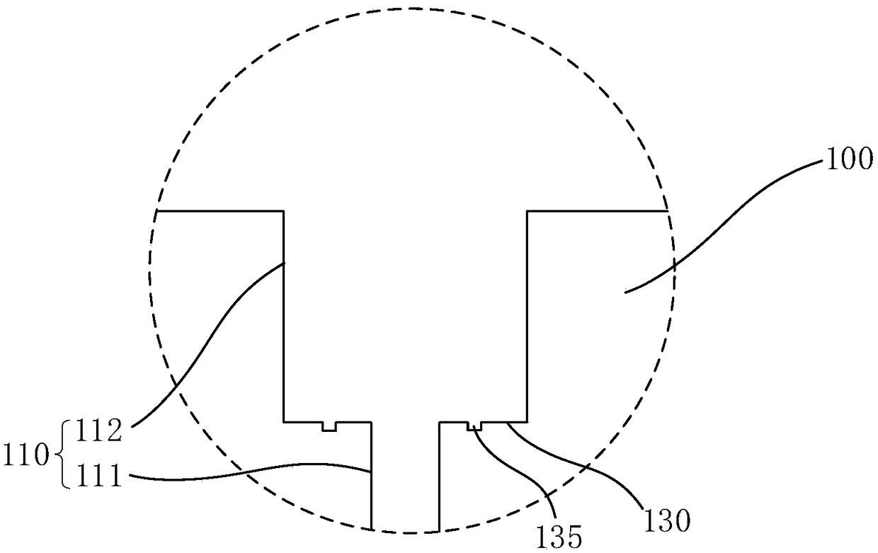 First bonding component and bonding device