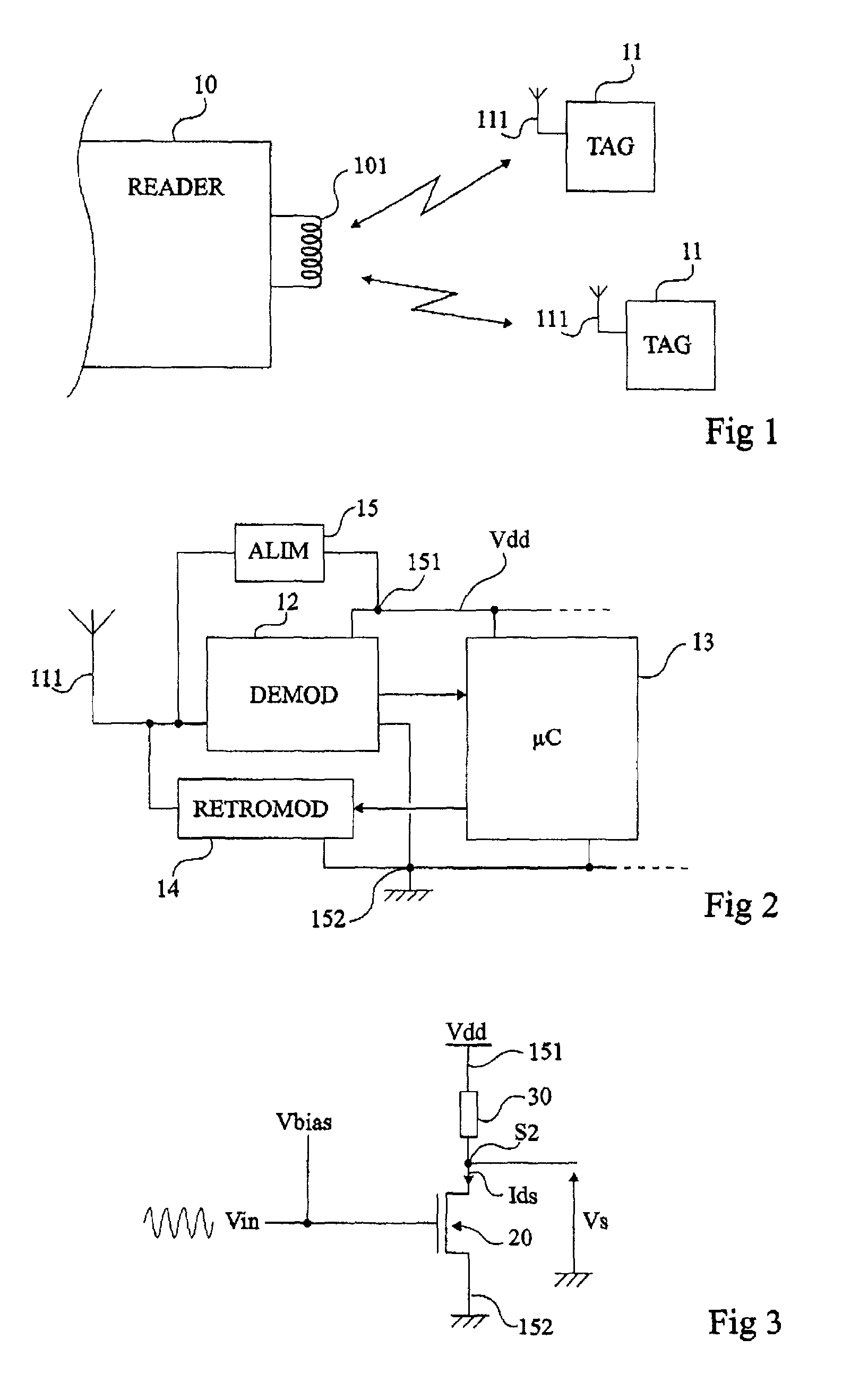 Detector of a radio-frequency signal