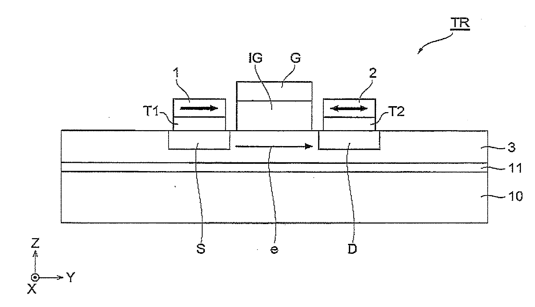 Spin device, and magnetic sensor and spin fet using the same