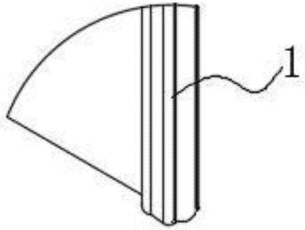 Edge clamping strip, negative plate using edge clamping strip and preparing method of negative plate