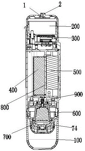 Portable capsule coffee machine