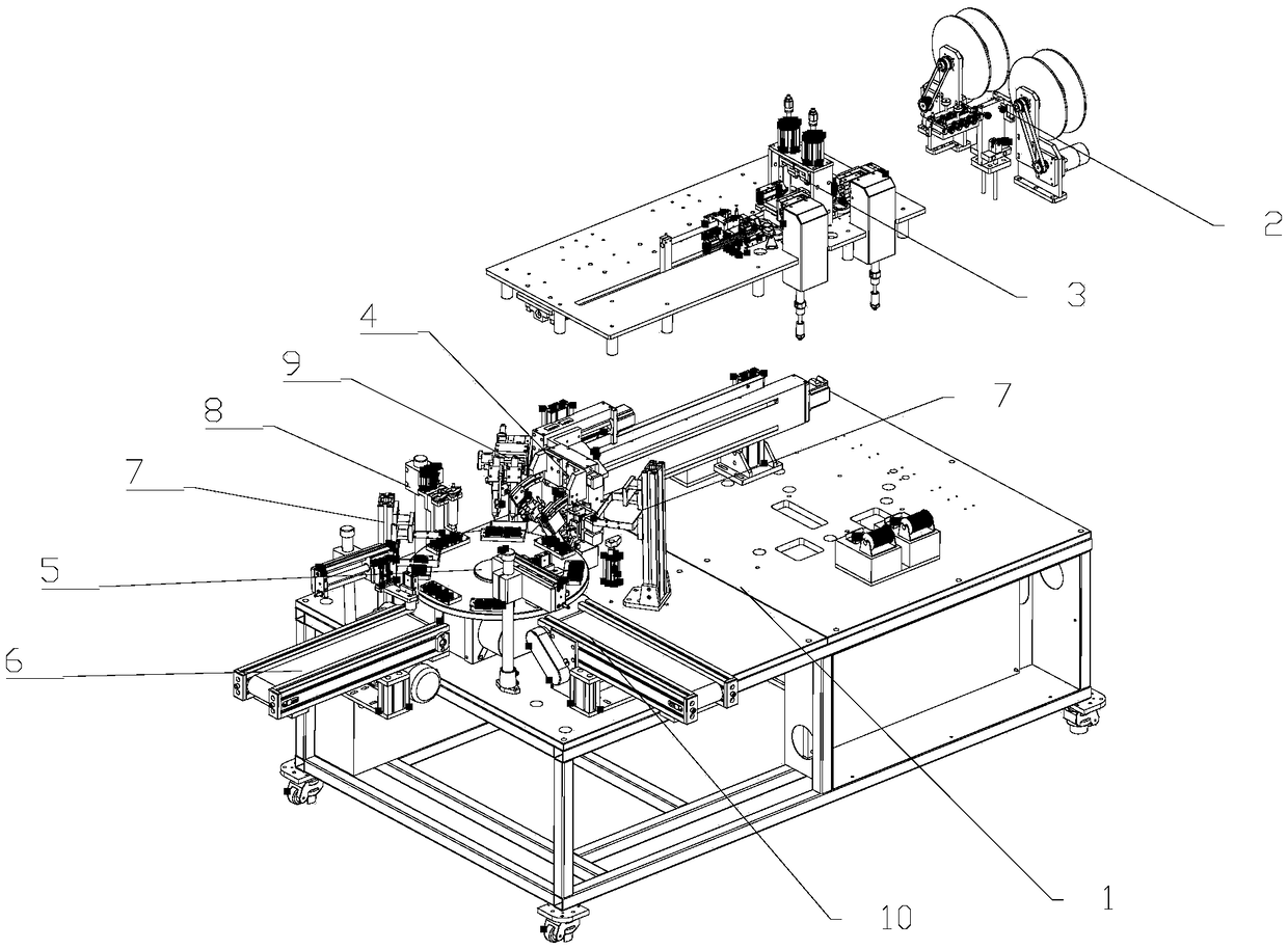 Pressure sensor full-automatic production equipment