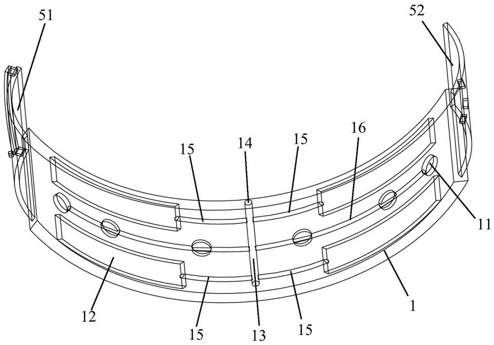 Soft massager based on vibration of pneumatic soft structure