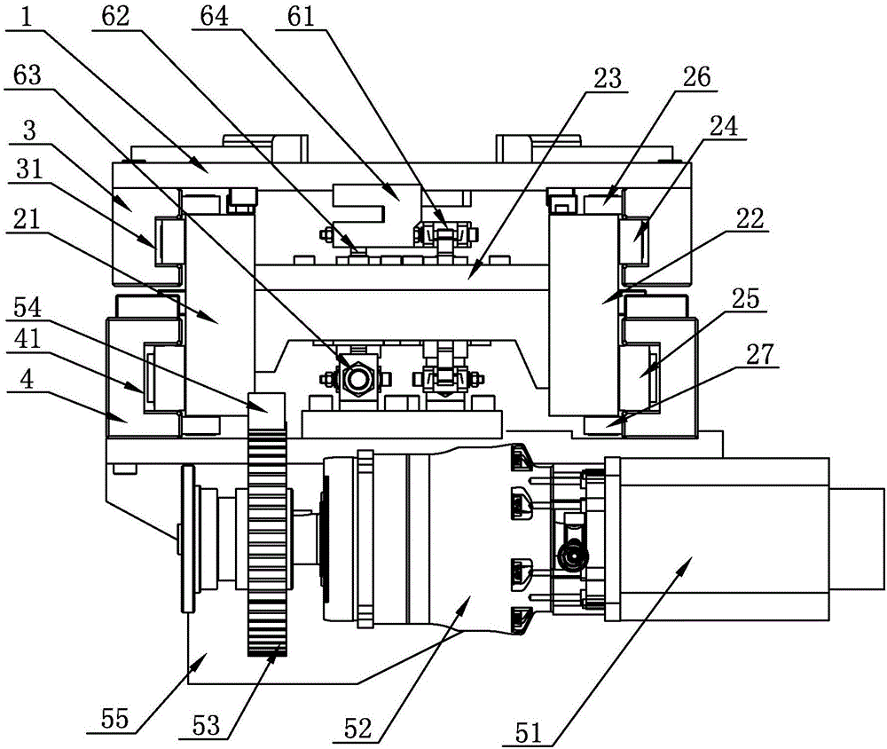 High-precision and heavy-load forking mechanism