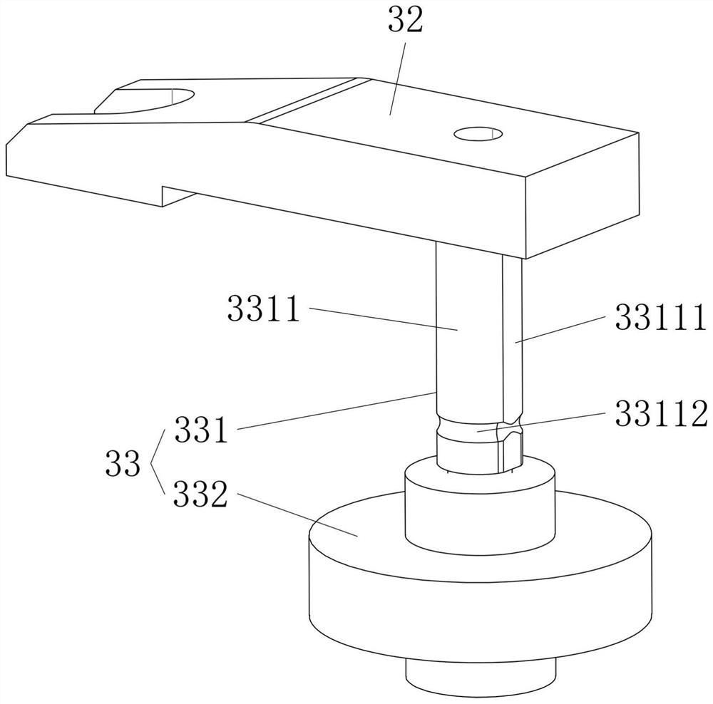 Automobile testing fixture quantitatively-adjustable movable reference mechanism and adjusting method