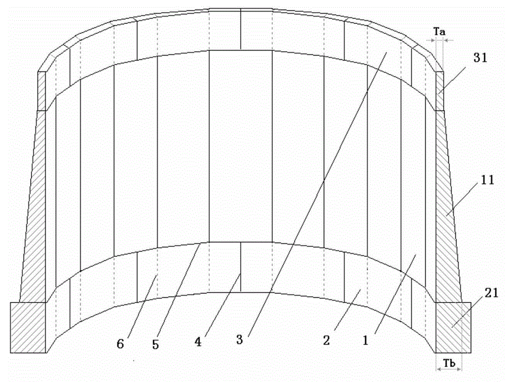 TMCP high strength steel plate for large storage tank wall and production method of steel plate as well as tank wall structure