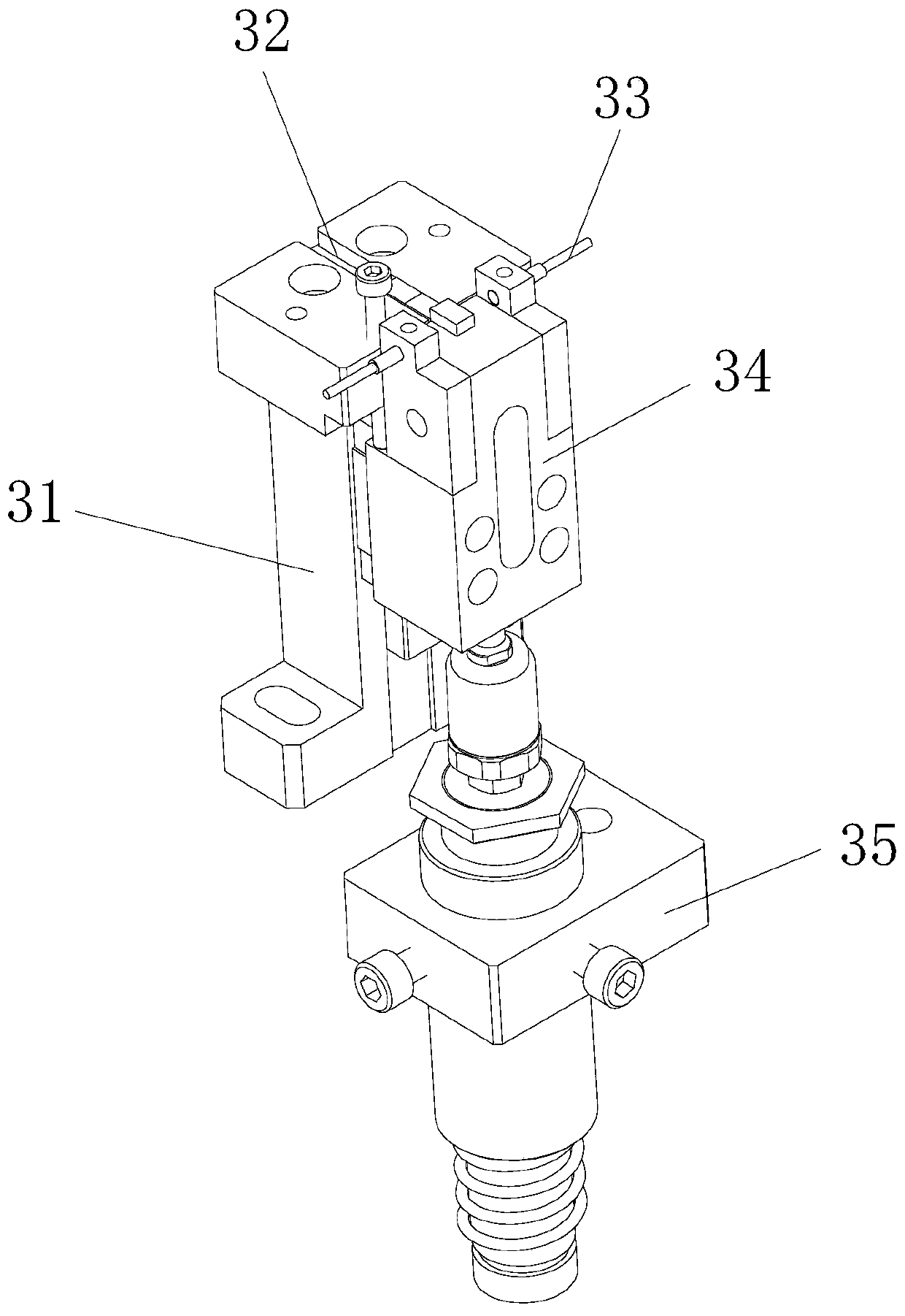 Equipment suitable for automatic grinding of magnetic materials, and implementation method thereof