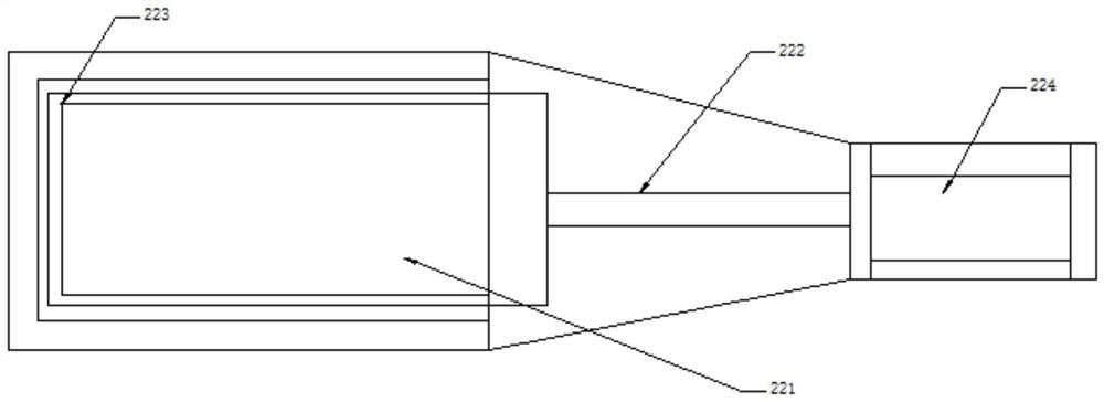 Feeding device for hot process regeneration equipment