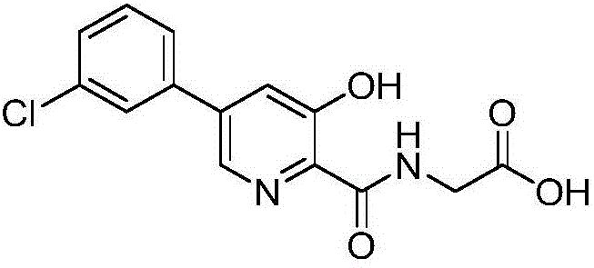 Synthesis method of Vadadustat