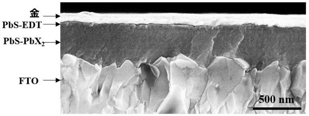 A kind of quantum dot solar cell and its preparation method