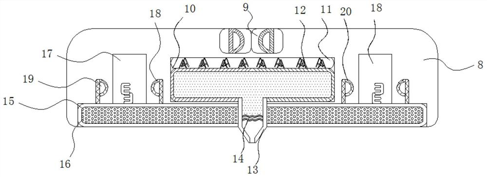 A kind of automatic injection device of culture solution for biological petri dish