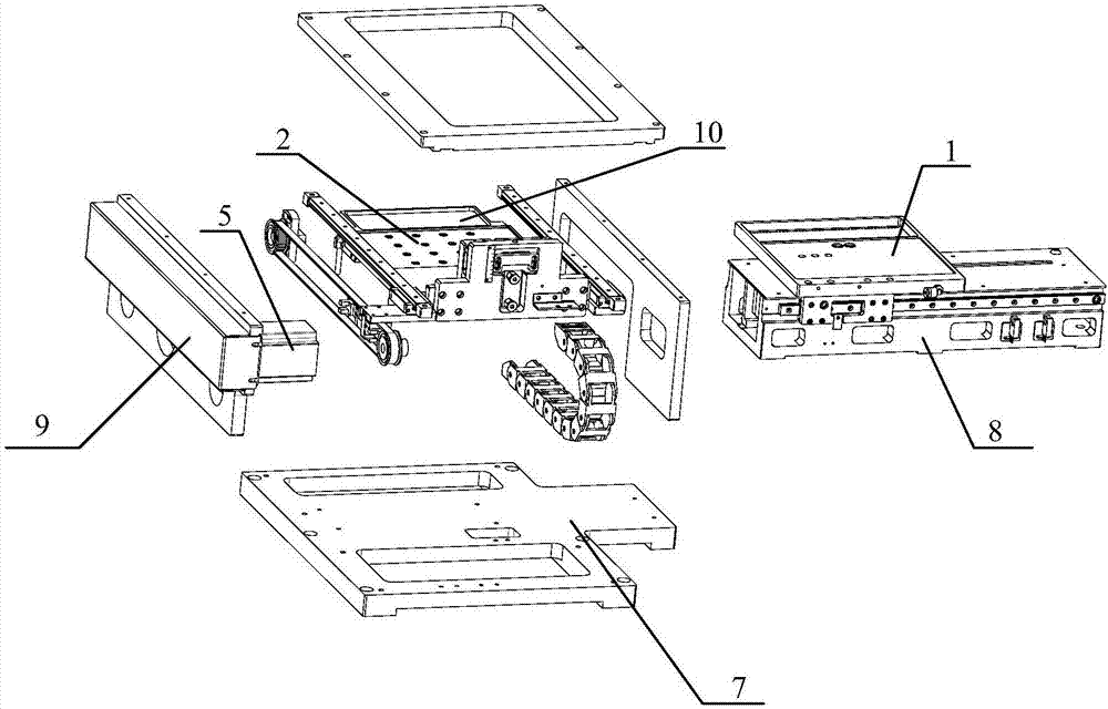 Caching feeding device