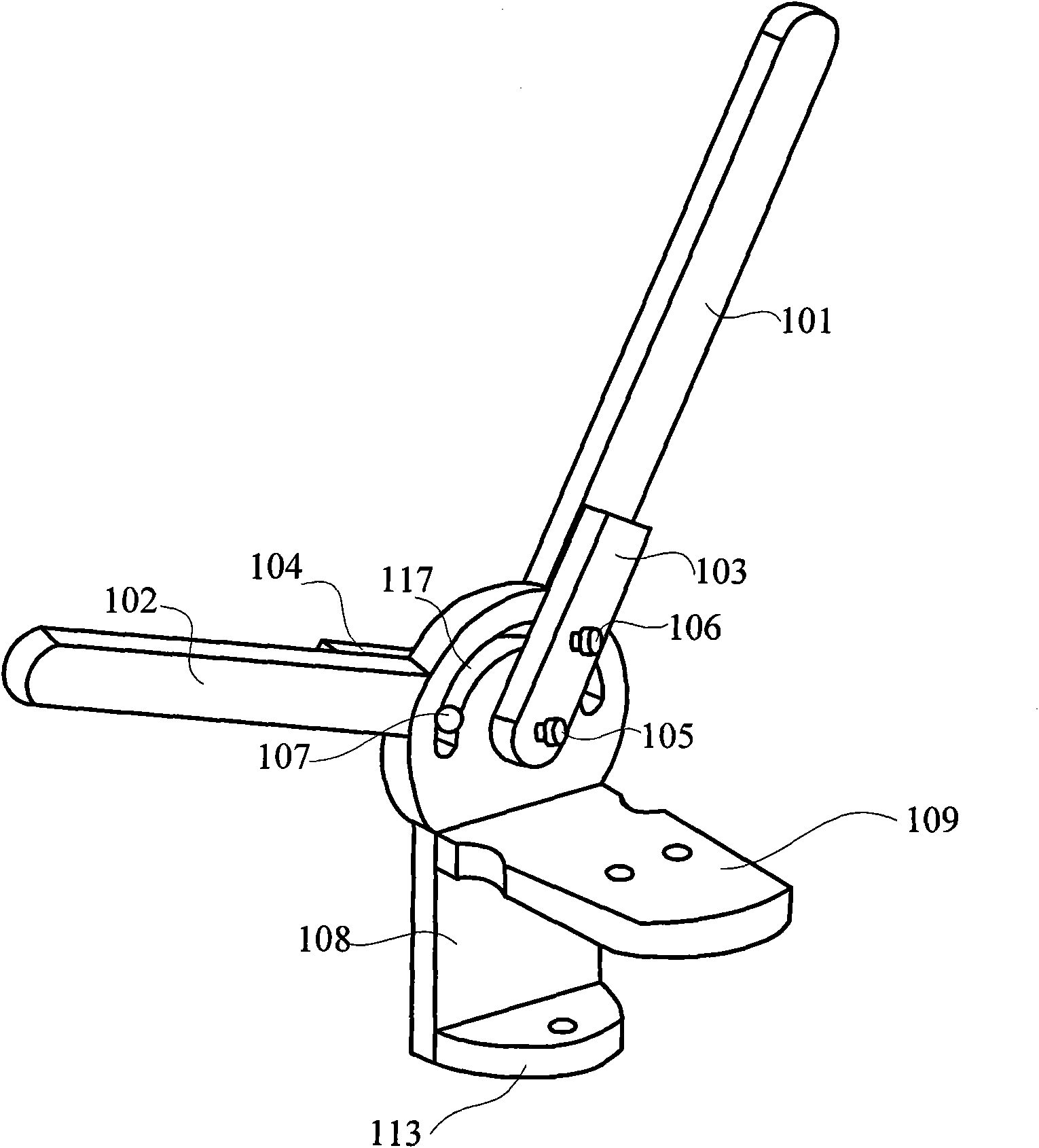 Stationary fixture for pelvis biomechanics experiment