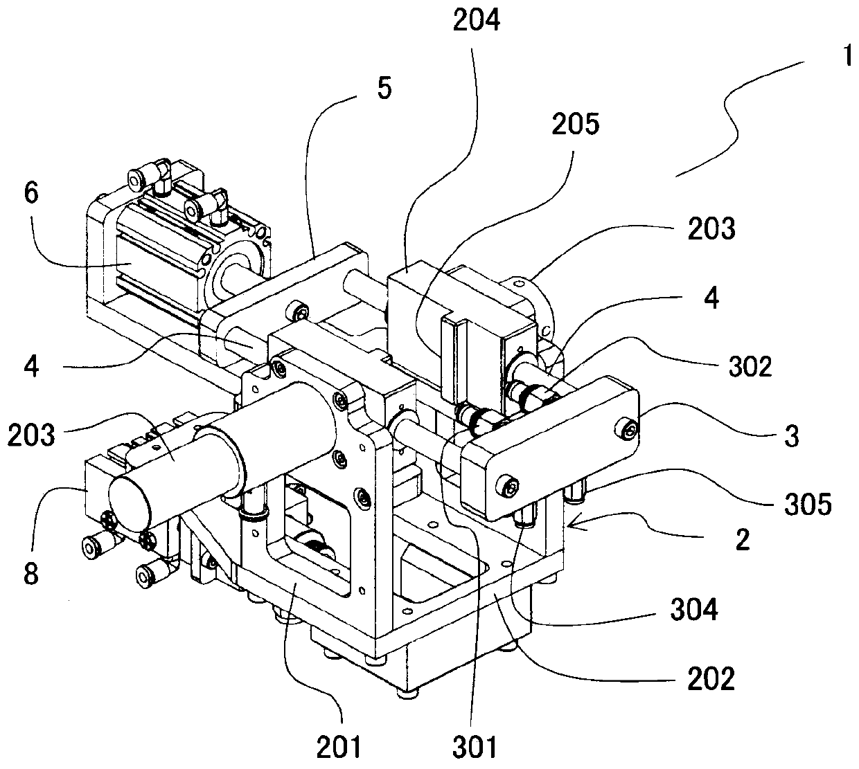 Paint filling unit and paint filling device with same