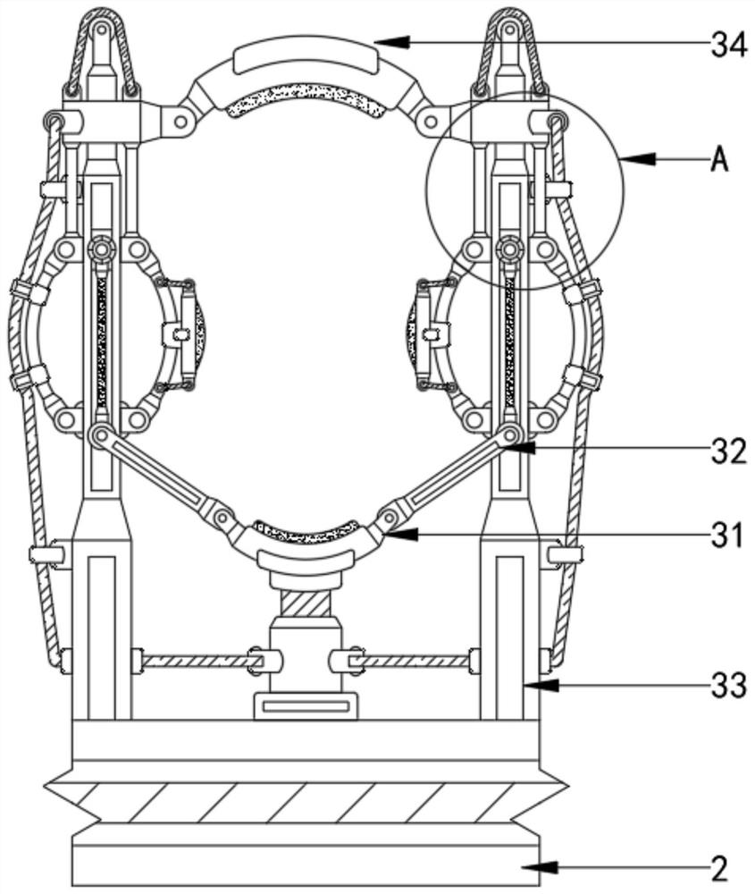 Novel head fixing device for ophthalmic examination