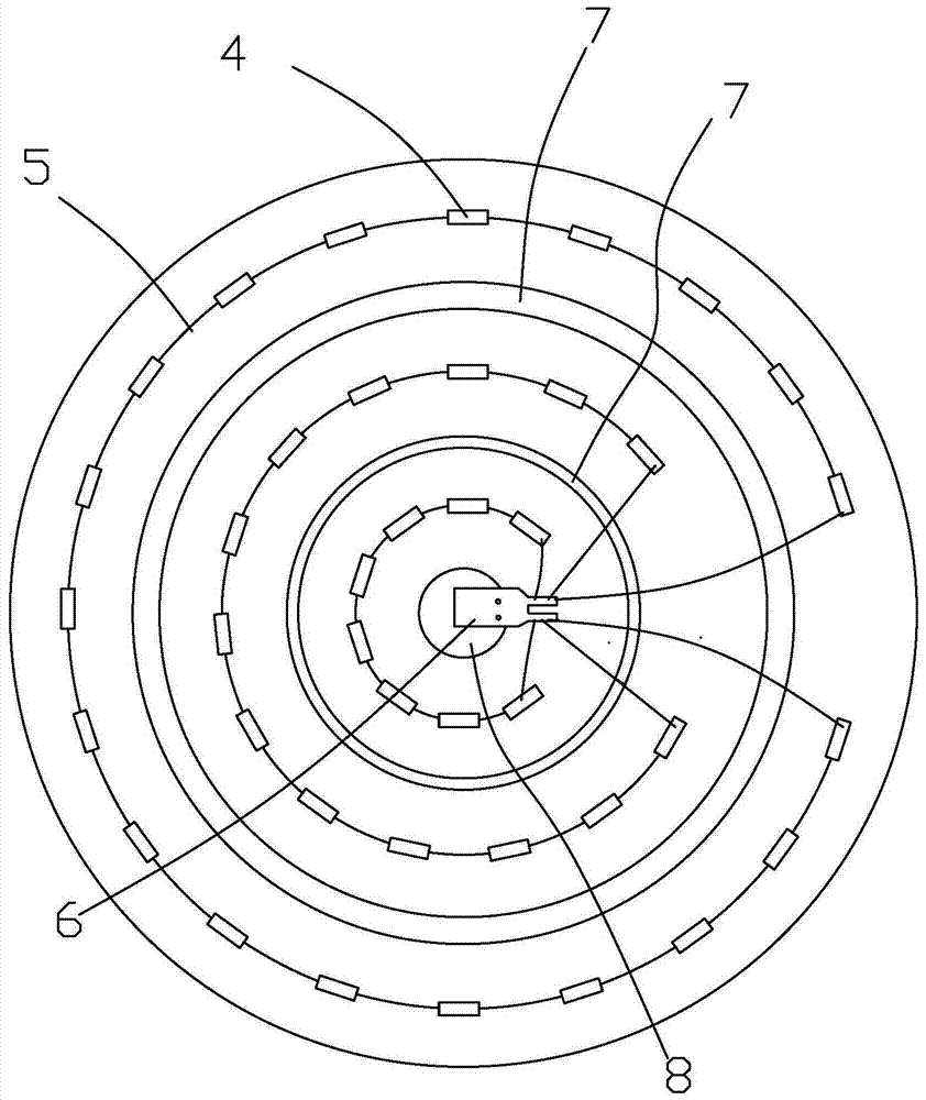 A long-life LED lighting module and its processing method