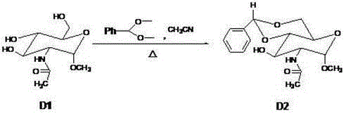 Method for preparing fondaparinux sodium intermediate