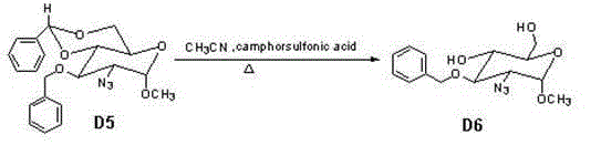 Method for preparing fondaparinux sodium intermediate