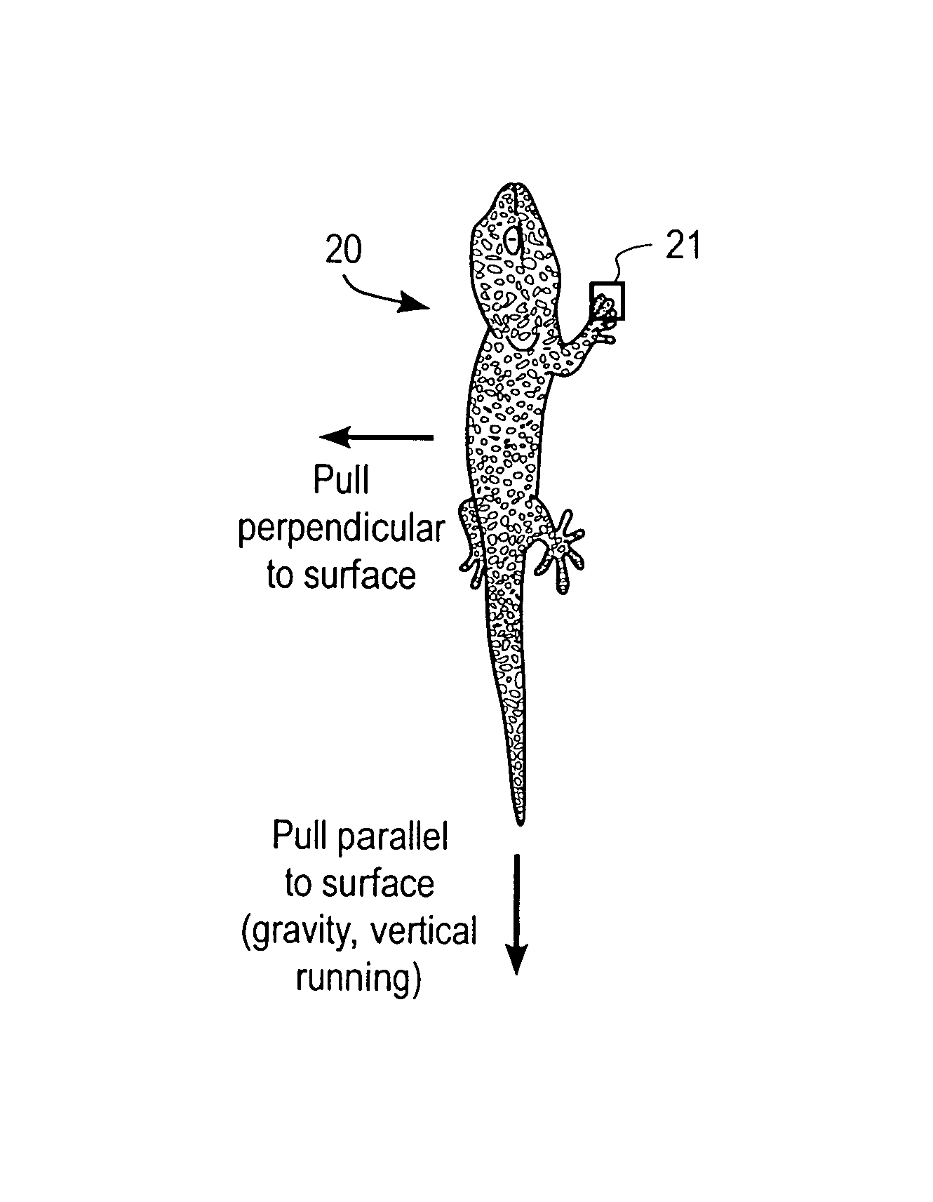 Controlling peel strength of micron-scale structures