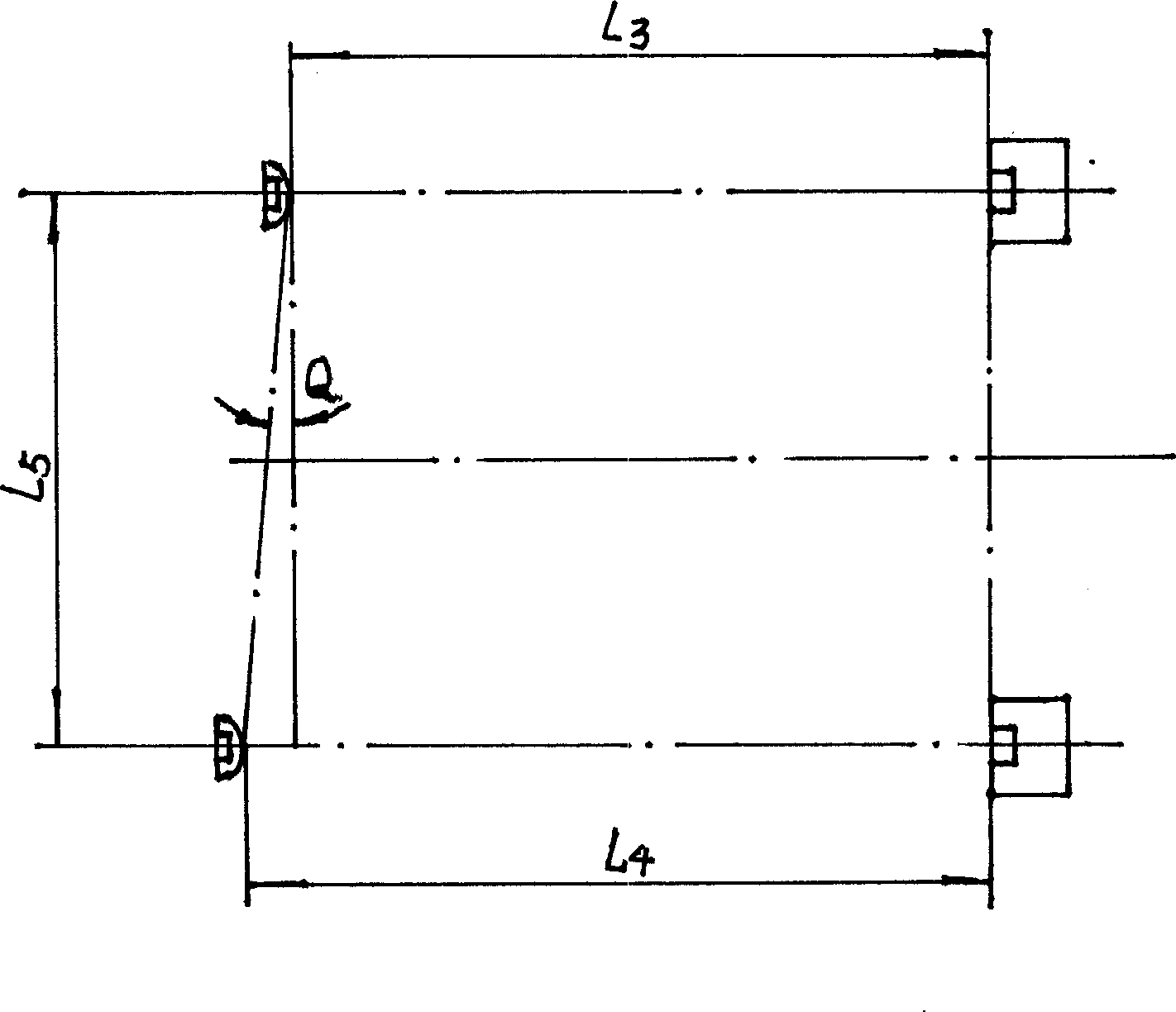 Detection and correction for distancing light and detector relative position