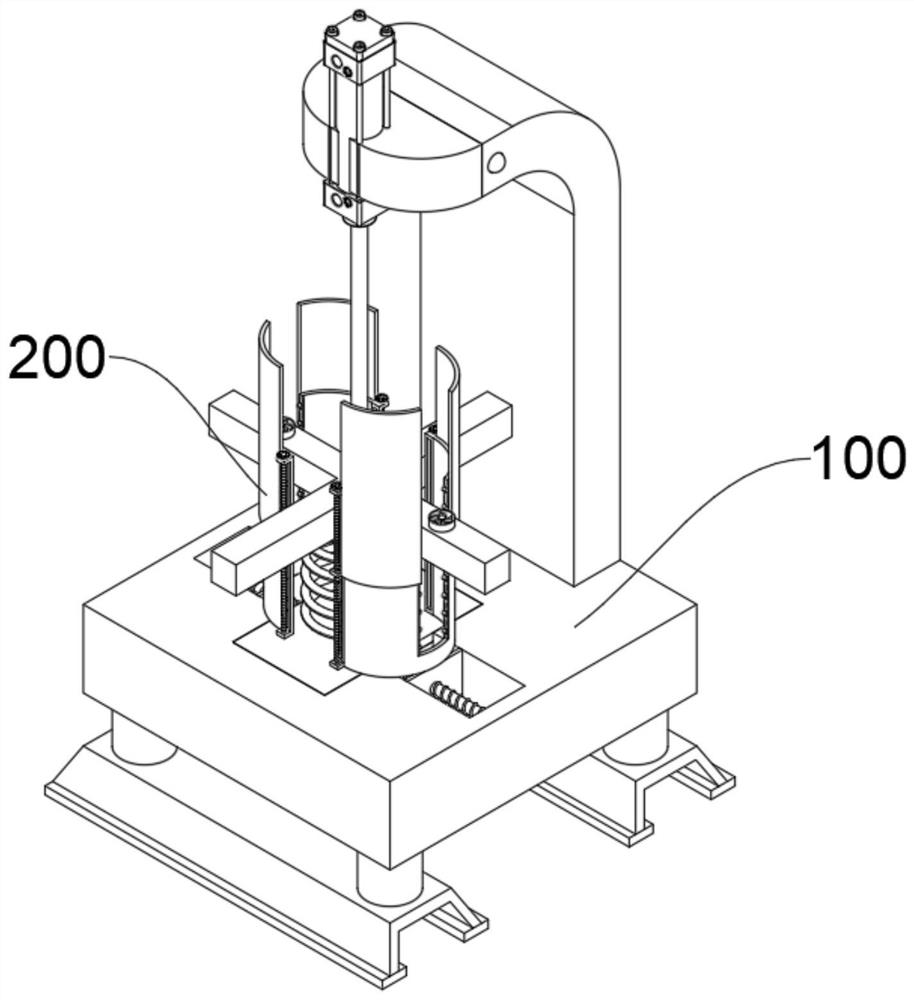 Stainless steel wire strength detection equipment based on elasticity testing mechanism