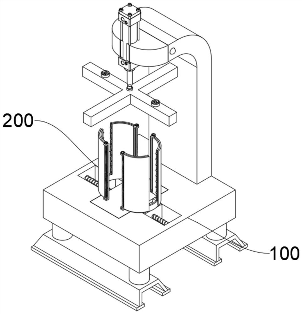 Stainless steel wire strength detection equipment based on elasticity testing mechanism