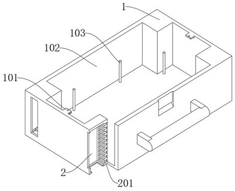 Test shielding box for 5G communication