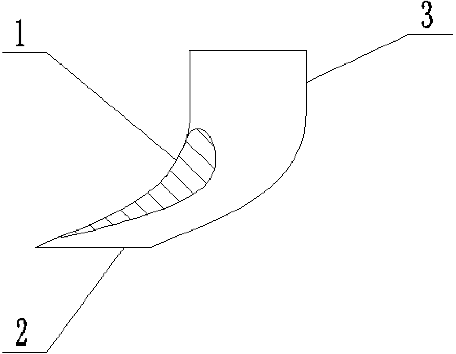 Blade of steam turbine and process for machining blade