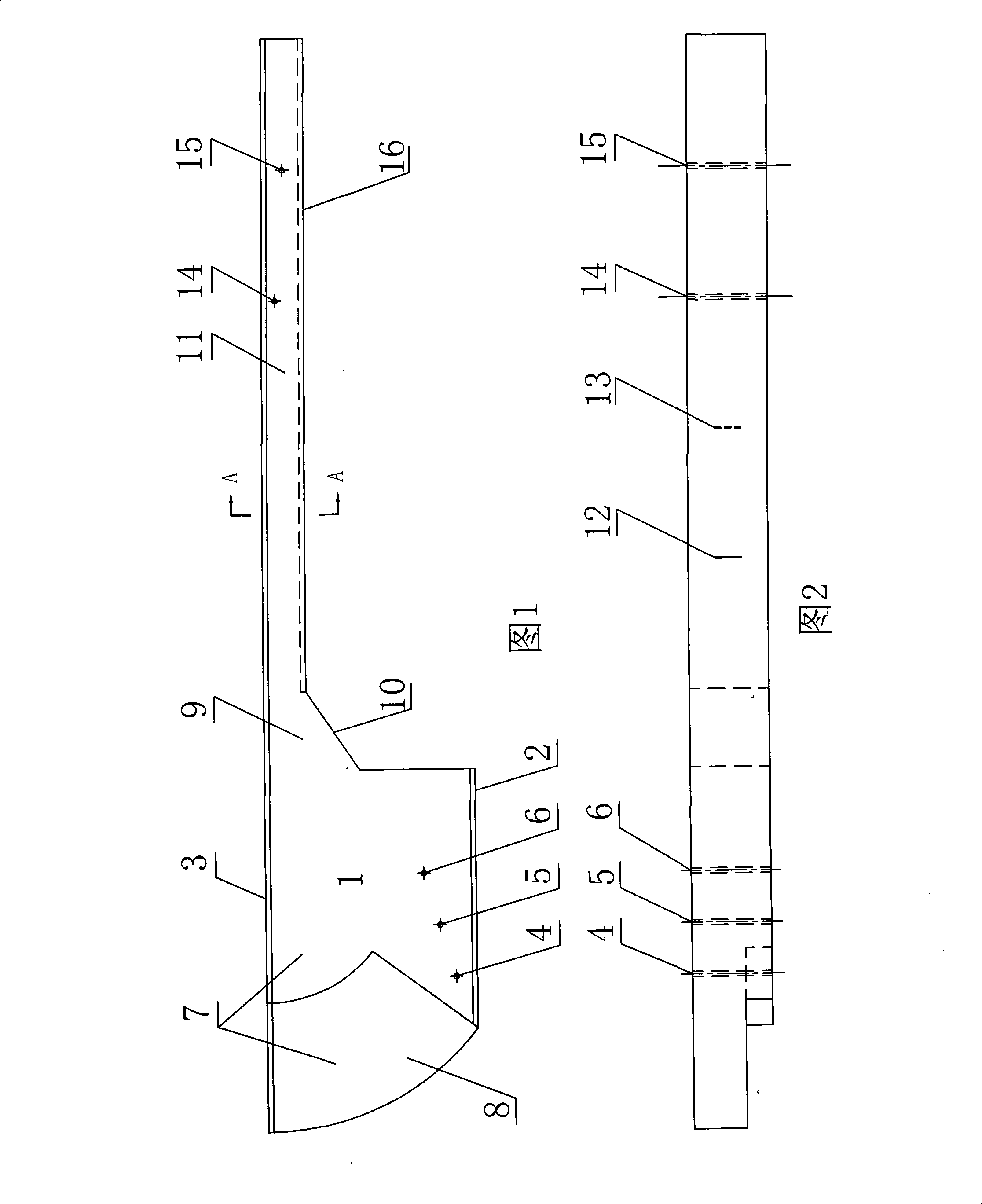 Test block special for butt-jointed seam ultrasonic wave climbing flaw detection of heterogeneity steel minor diameter tube