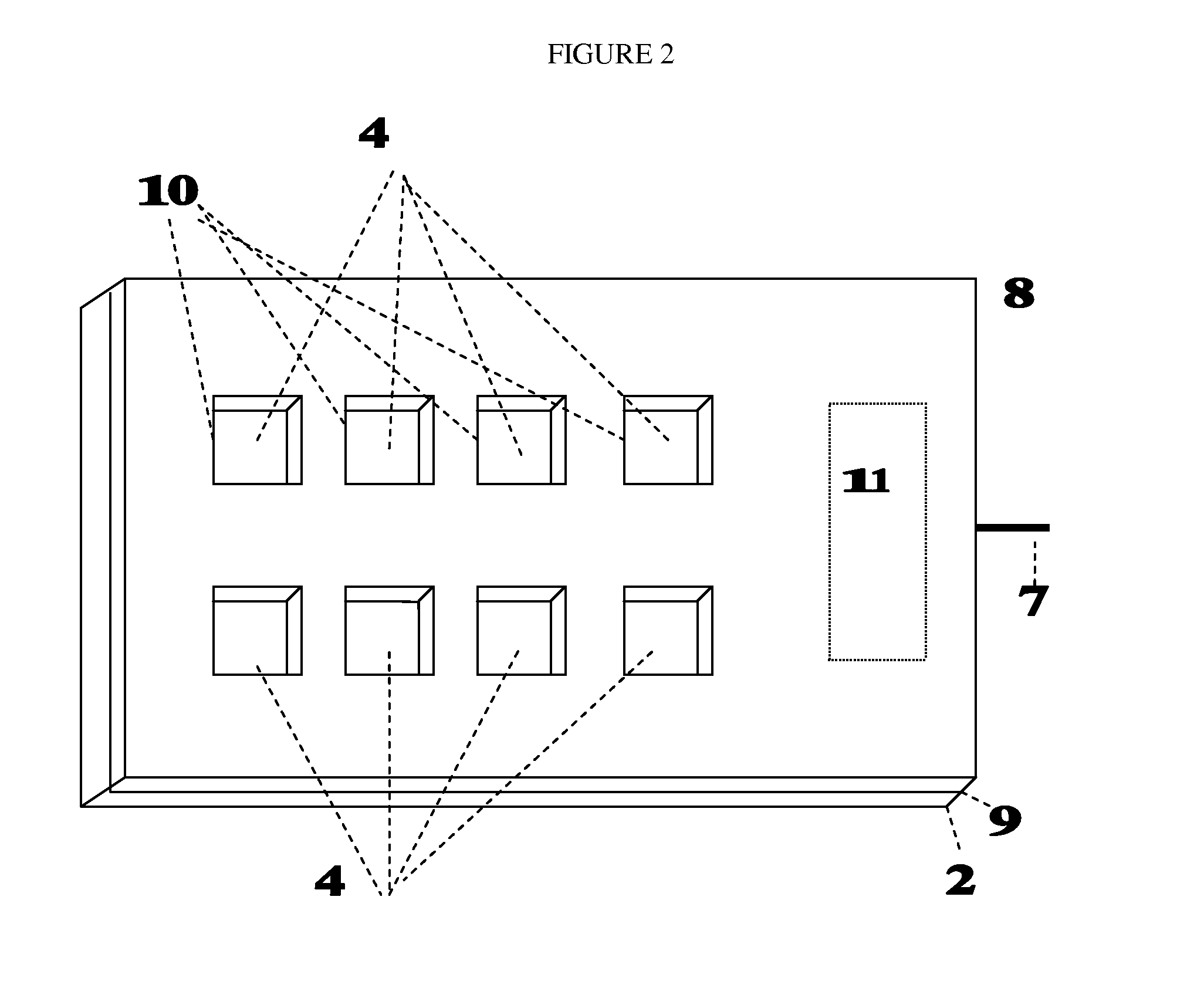 Electrode arrays based on polyetherketoneketone