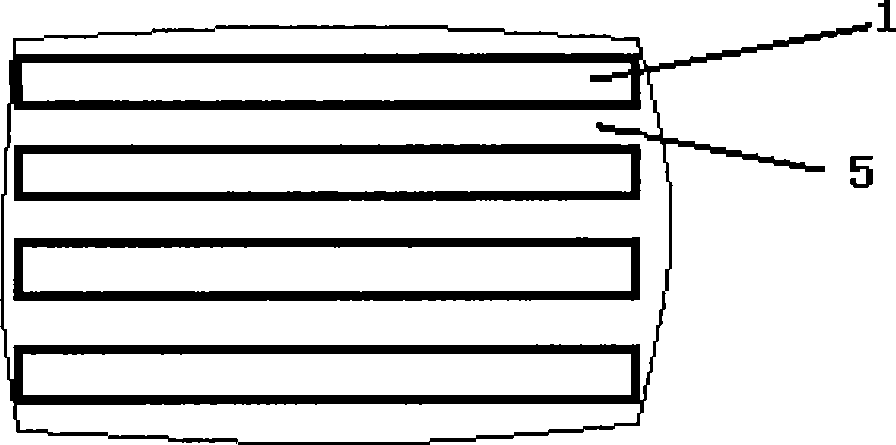 Antiskid method for road zebra crossing