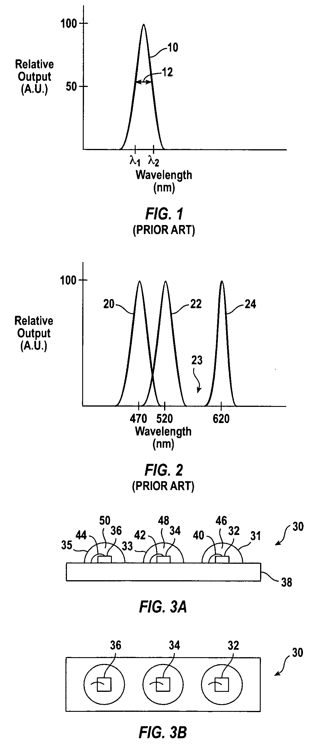 Light-emitting diode flash module with enhanced spectral emission