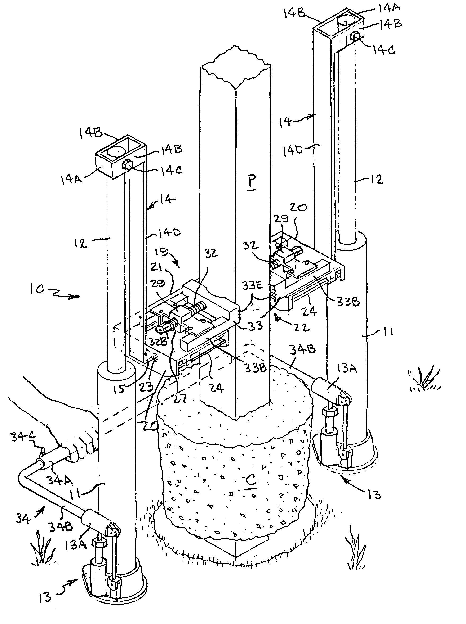 Hydraulic puller apparatus