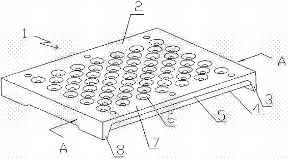 Heavy-load base plate for rail