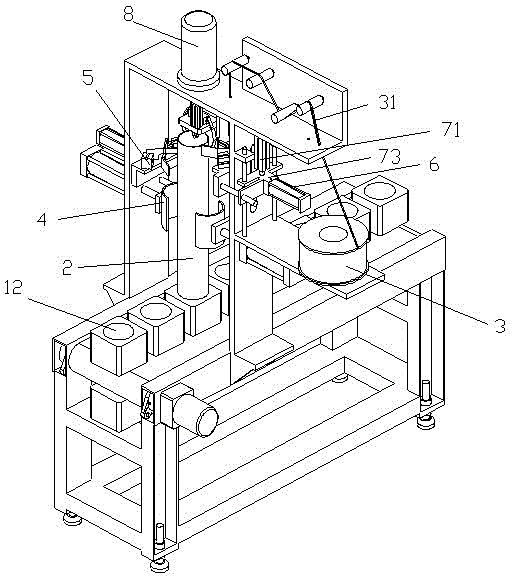 Full-automatic winding machine