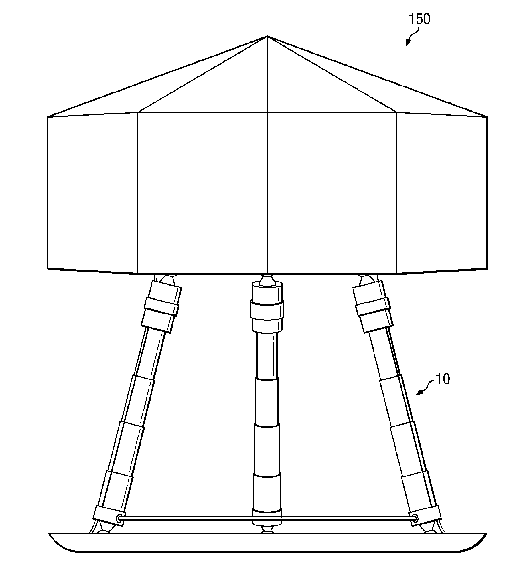 Variable surface landing platform (varslap)