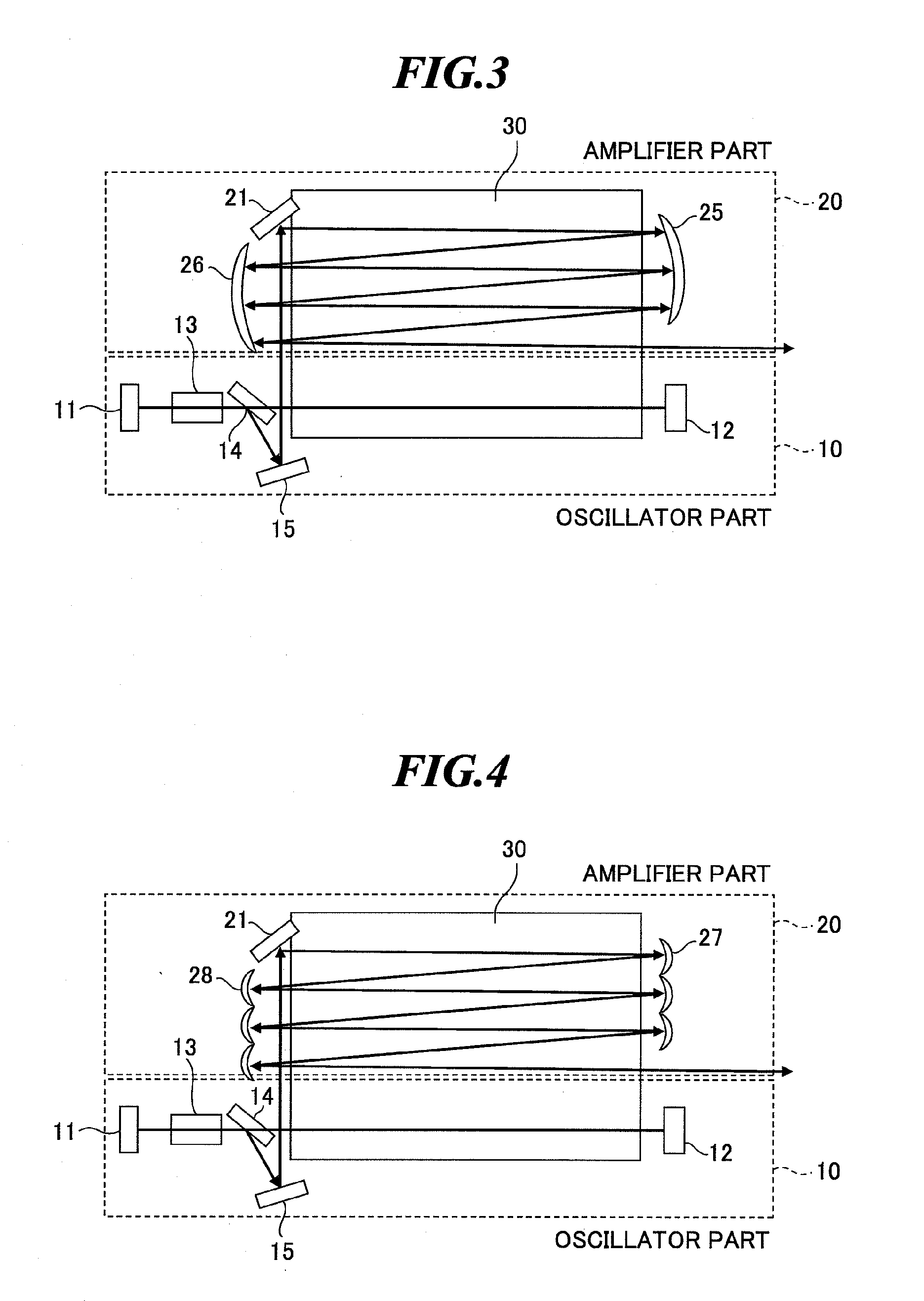 Slab type laser apparatus