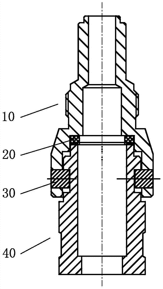 The quick-loading structure of the material tank of the paint spray gun