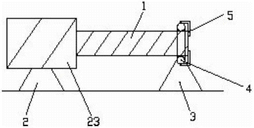 High-rigidity and high-storage-ratio unfolding antenna mechanism