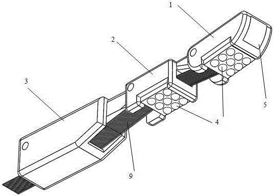 Humanoid type mechanical finger with perceptive functions of temperature and touch force