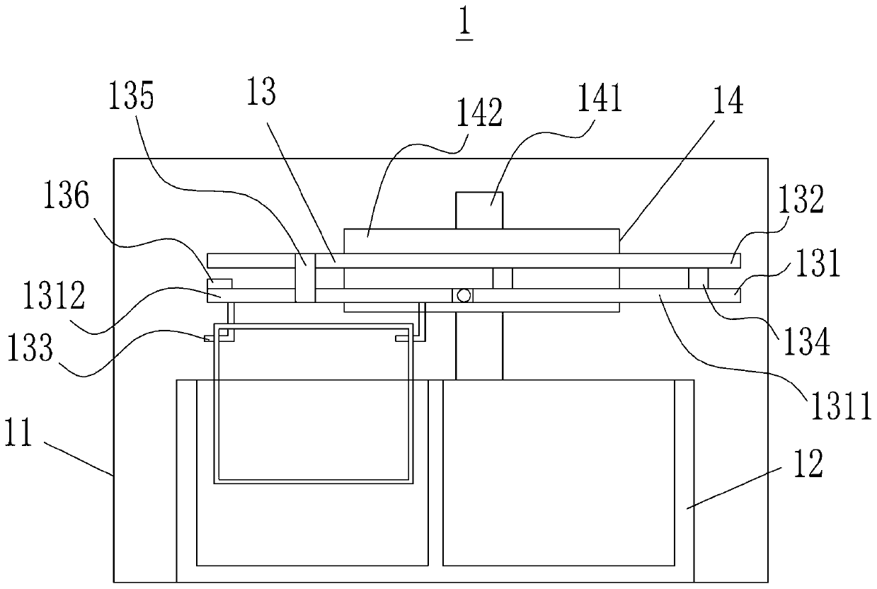 Full-automatic cleaning machine transferring system for glass cover plate