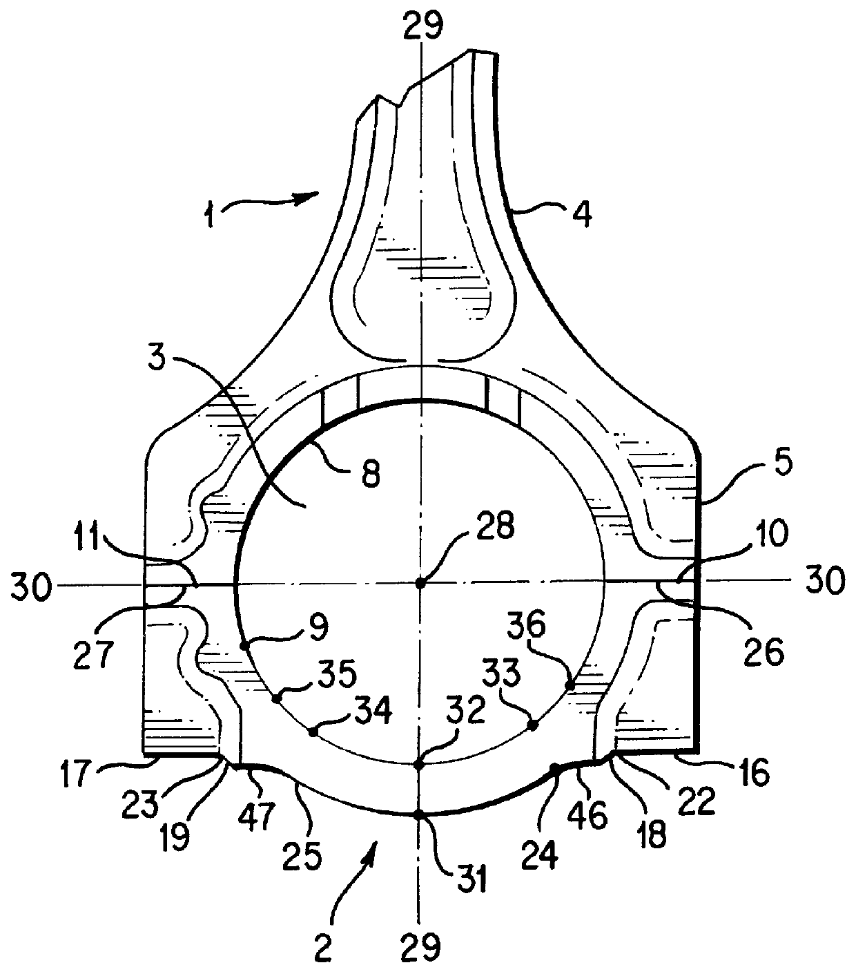 Automobile connecting rod