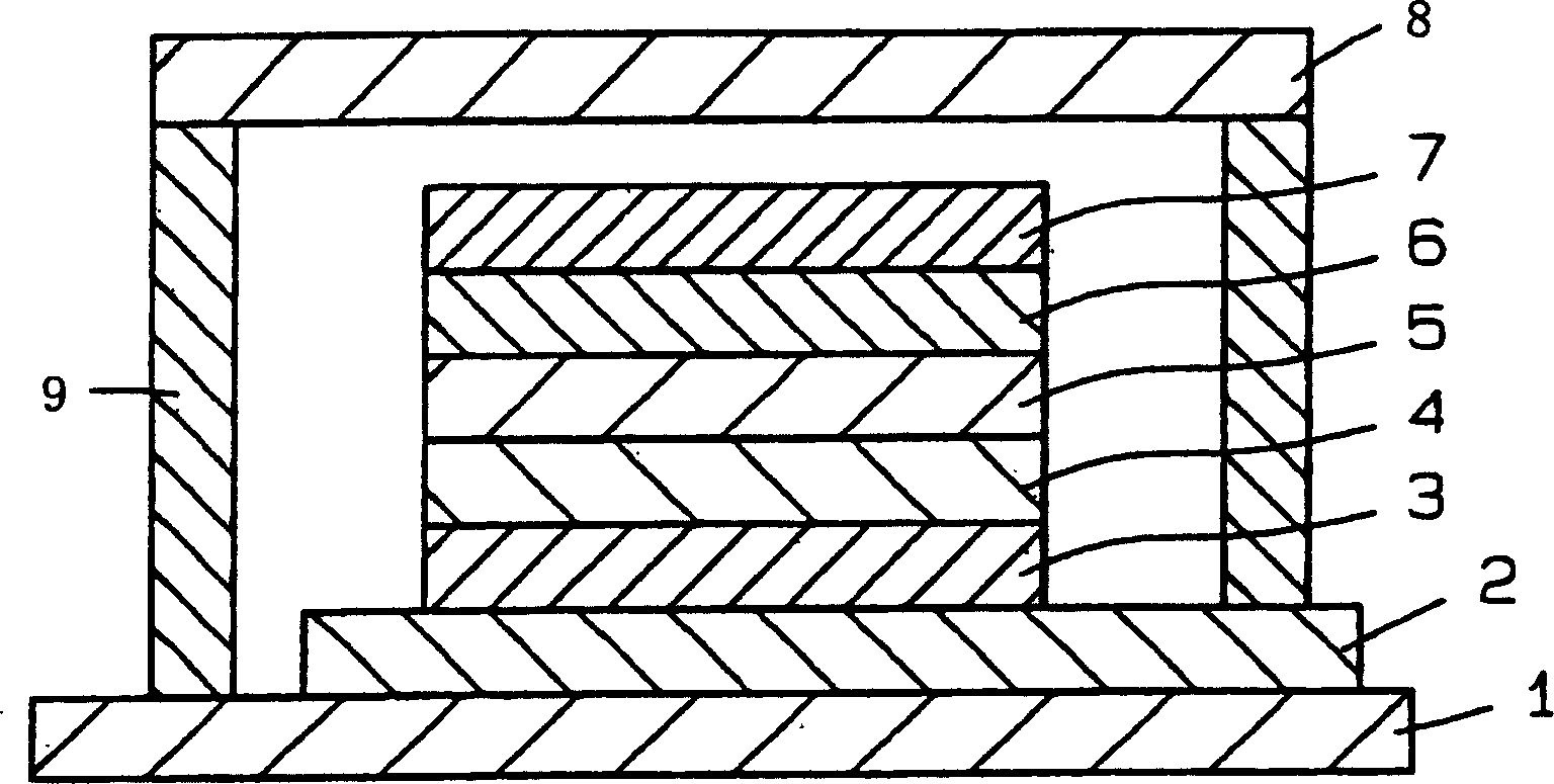 Adhesive for sealing organic electroluminescent element and use thereof