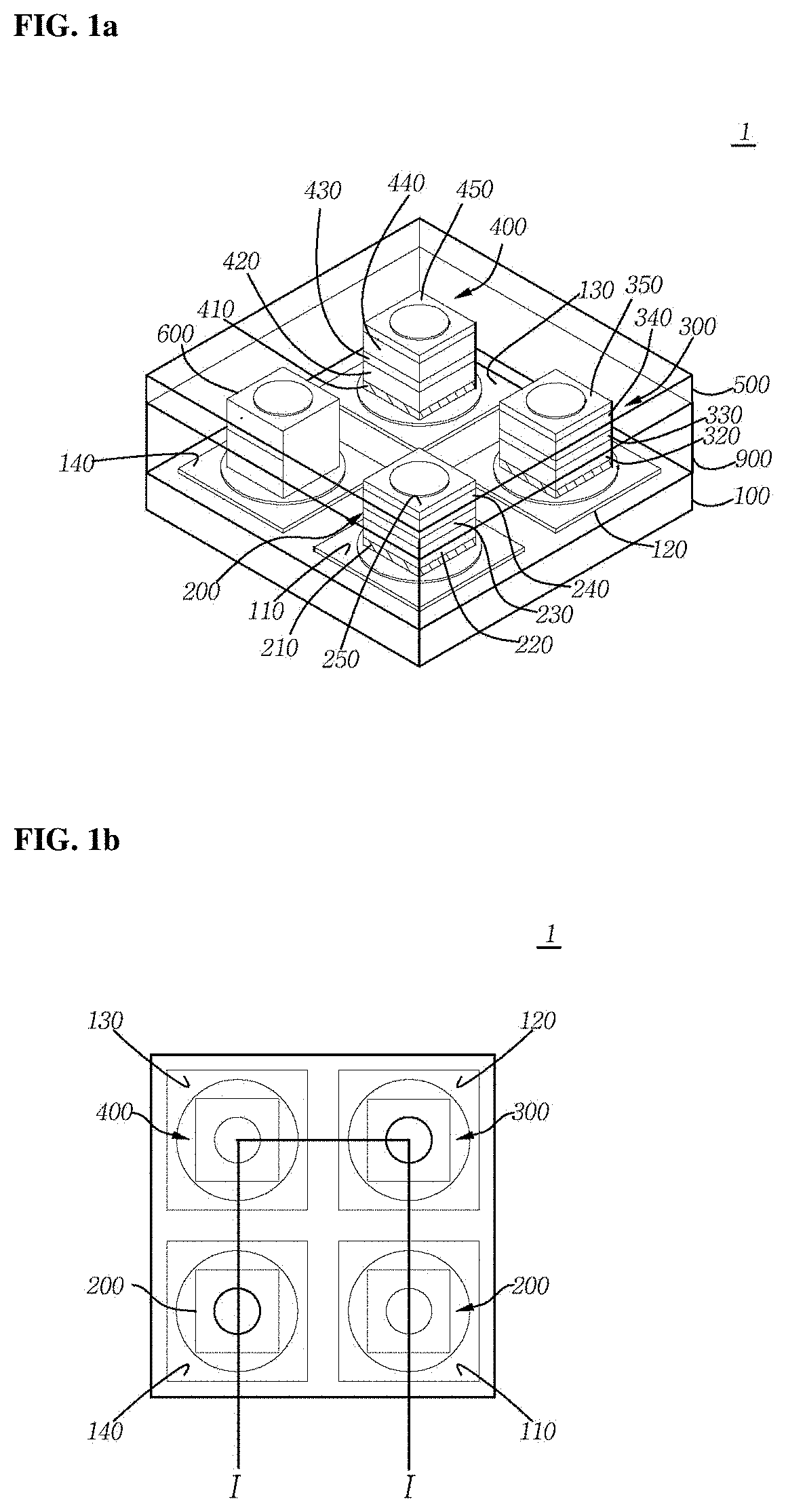 Light emitting element for pixel and LED display module