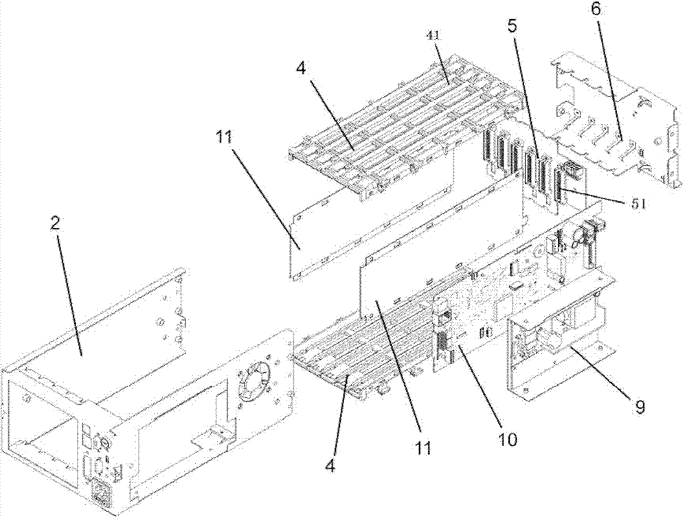 Chassis with bus structure