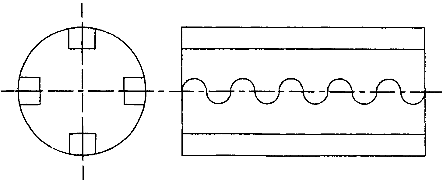 Kitchen refuse coking treatment process and apparatus